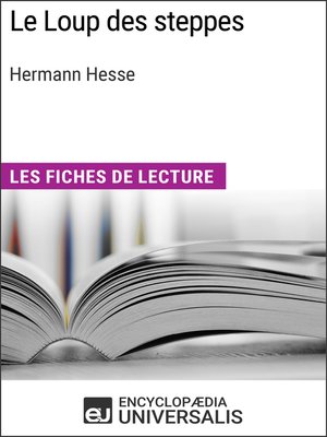 cover image of Le Loup des steppes d'Hermann Hesse